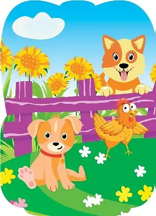 Рюкзачок із наліпками. Цуценя Персик - фото 2