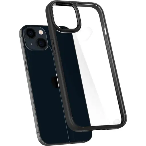 Оригинальный противоударный чехол Spigen для iPhone 13 Ultra Hybrid Matte Black ACS03523