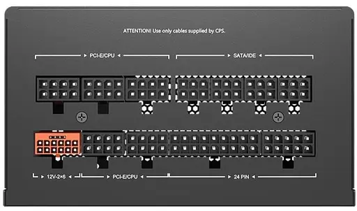 Блок живлення PcCooler KN650 650W 80+ Gold ATX 3.1 (P3-KN650-G1F) - фото 4