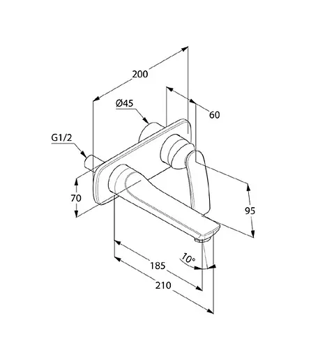 Смеситель для умывальника Kludi Balance белый 522469175 - фото 3