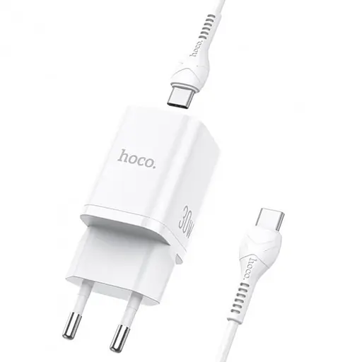 Швидке зарядне Hoco N13 Bright 30 W 2 порти USB-A + USB-C - фото 1