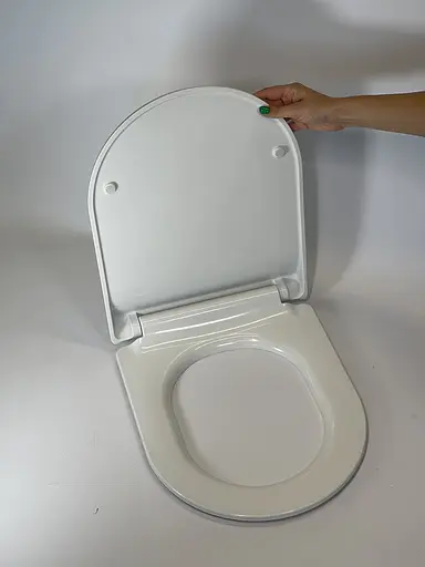 Сиденье для унитаза NKP Solid с крышкой и функцией микролифта 0421 - фото 5