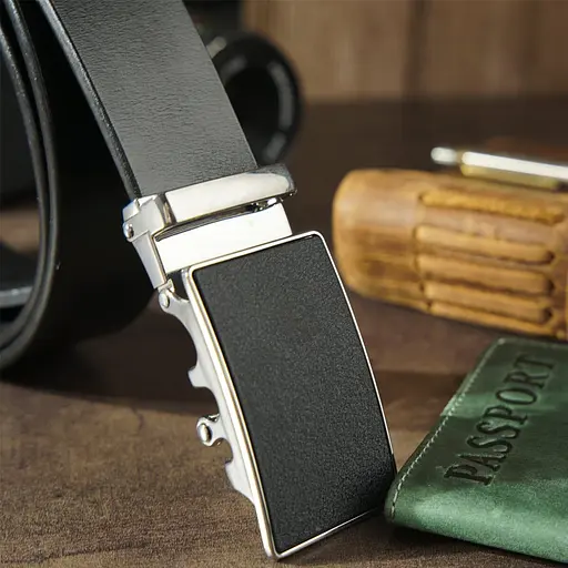 Ремінь шкіряний Vintage чоловічий 115х3,4 см acs0014905 - фото 6