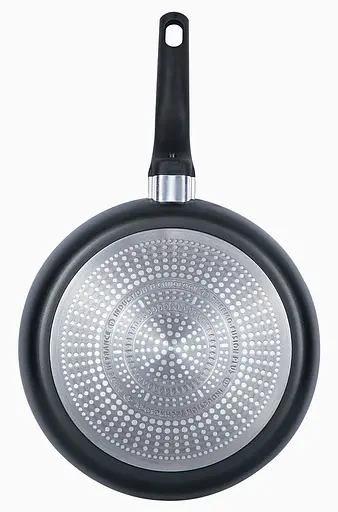 Сковорода універсальна Tefal Ultimate 28 см  Titanium 3Х (G2680672), с трехслойным титановым антипригарным покрытием Titanium 3Х - фото 6