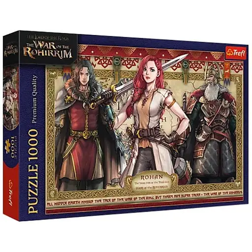 Пазл Trefl Війна Рогірімів Володар перснів 1000 ел. (10937) - фото 1