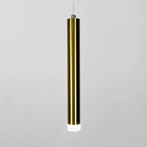 Одинарний підвіс у латунному корпусі 32х3,5 см | Арт. A075/1 AB | Line F - фото 3