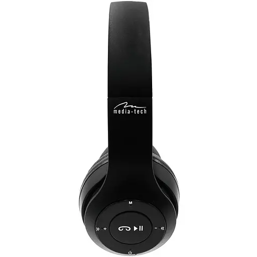Гарнитура Media-Tech EPSILION BT MT3591 FM/MP3, Bluetooth+3,5мм, Black - фото 7