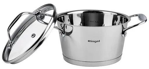 Кастрюля с крышкой Ringel Potsdam 18 см 2.0 л (RG-2010-18) - фото 2