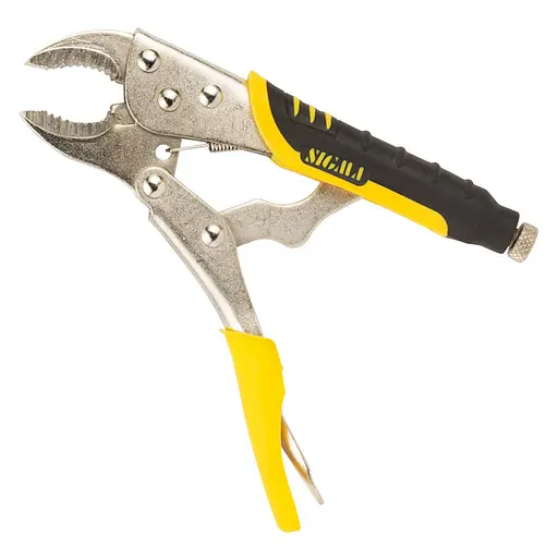 Клещи Sigma зажимные универсальные полукруглые 180мм CrV (4340251) - фото 3