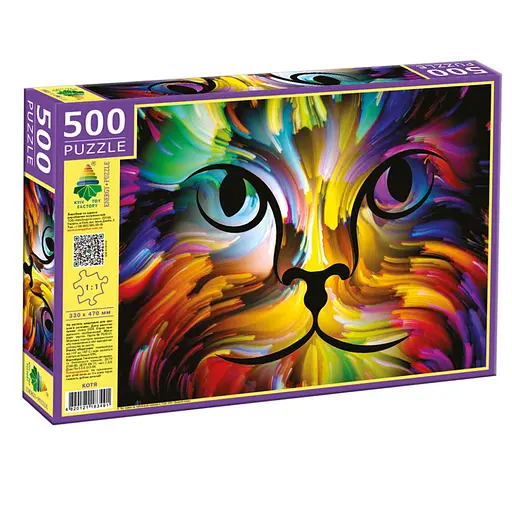 Пазл классический Котя 83491 плотный Картон 500 элементов