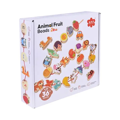 Дерев'яна іграшка Шнурівка C9429 двостороння