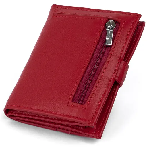 Женский кожаный кошелек-визитница ST Leather 10х8.3х1.5 см acs0015289 - фото 2