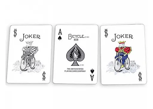 Карти гральні United States Playing Card Company Bicycle Rider Back Mini (blue) (L1720-7470A) - фото 3