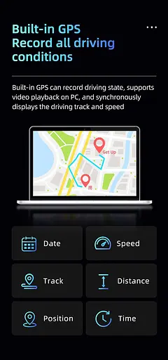 Автомобильный видеорегистратор Imou Dash Camera S400 Pro - фото 8