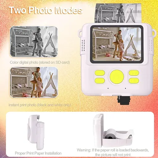 Камера мгновенной печати для детей 6-12 лет - фото 4