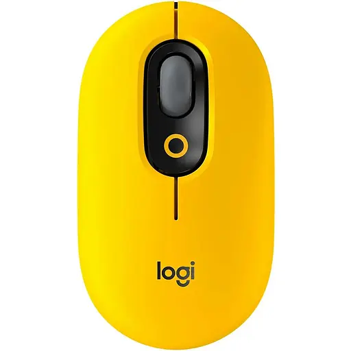 Миша комп'ютерна Logitech Pop Mouse Bluetooth Blast Yellow (910-006424, 910-006546)