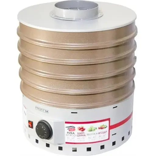 Сушарка для овочів та фруктів Profit M Eсо ЕСП-02 15 л 5 ярусів 820 Вт