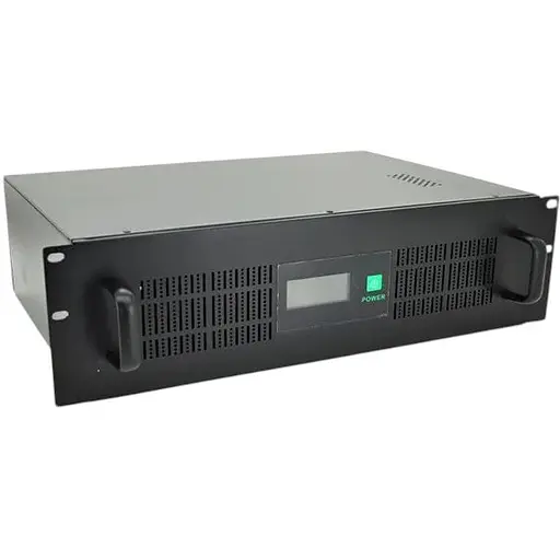 Джерело безперебійного живлення (ДБЖ) Ritar RTO-1500-LCD (900W), LCD, AVR, 3st, 2xSCHUKO socket, 2x12V9Ah, metal Case Q1 (525*390*170) 14.6 кг (480(440)*315*130)
