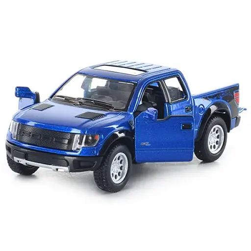 Машинка инерционная FORD F-150 Kinsmart KT5365 металл Синий - фото 1