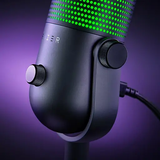 Мікрофон Razer Seiren V3 Chroma Black (RZ19-05060100-R3M1) - фото 6