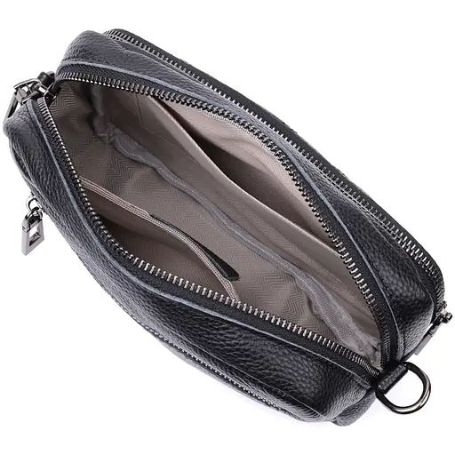 Кожаная женская сумка Vintage 21х15х7 см sum0026582 - фото 8