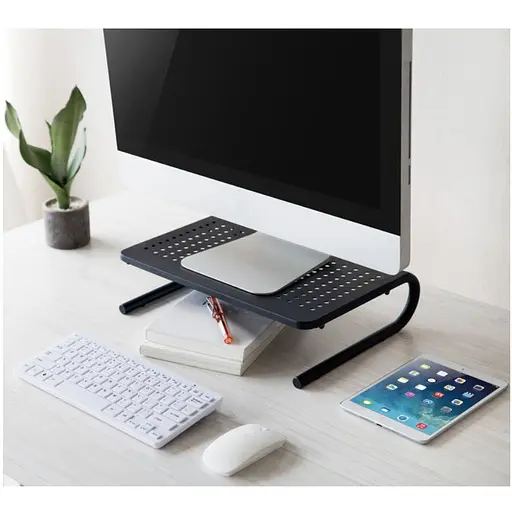 Подставка для ноутбука, монитора OfficePro OPMR-386 Black - фото 8