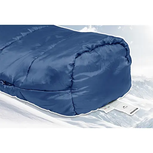 Спальник с капюшоном Naturehike MJ300 CNK2300SD014, темно-голубой - фото 10