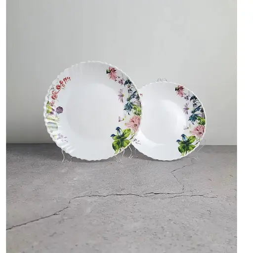 Тарілка десертна Vittora Wave Лісова галявина V-190FC 19 см (127726) - фото 5