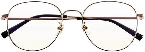 Компьютерные очки Mijia Anti-Blue Titanium Glasses (HMJ06LM) золотистые - фото 2