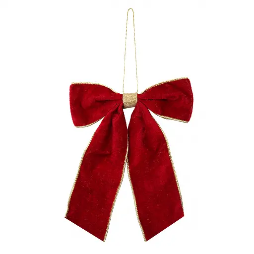 Украшение декоративное Yes! Fun Бант 19x16 см бордо (975077)