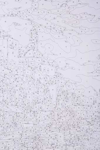 Набір для розпису по номерах "Захід сонця на причалі" 40*50 см, IDEA2-GX47386, ТМ "99IDEAS" - фото 7