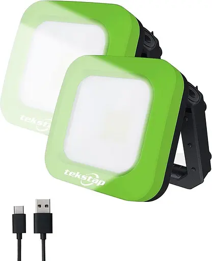 2 комплекти USB робочого світла, що перезаряджається, портативний магнітний Handy Bright COB - фото 2