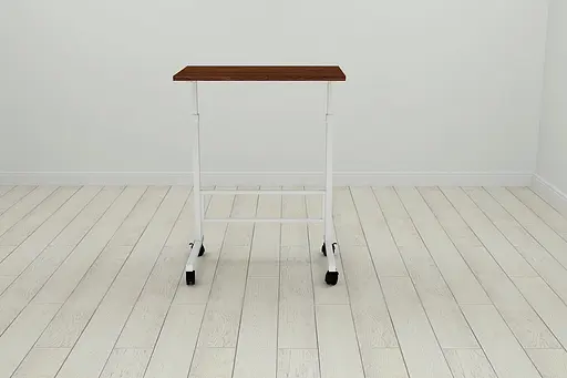 Стіл приставний Ferrum-decor Аміго 62x60x40 метал Білий ДСП Венге 16мм (FRD-105396) - фото 2