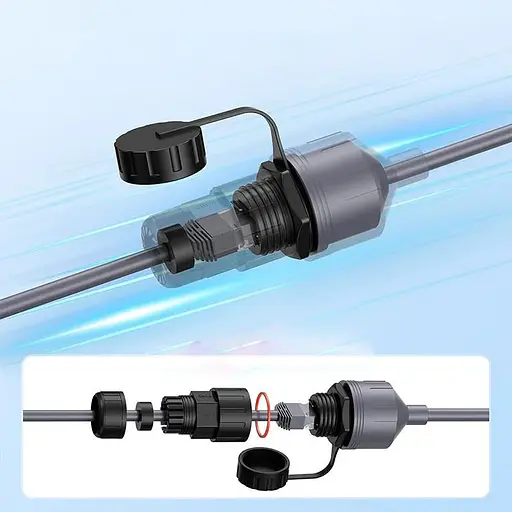 Адаптер Starlink Ethernet Adapter v2 водонепроницаемый сетевой Lan Connector комплект 2 шт. - фото 9