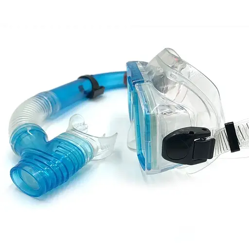 Набір для плавання DLV NE-SW-42-BL, (маска і трубка) - фото 3