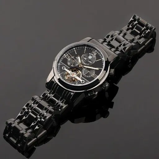 Часы мужские наручные Besta Classic (Черный) - фото 5