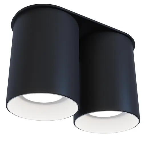 Точковий спот BP 80 DUO PikArt арт. 29700 Чорний/білий - фото 1