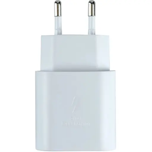 Комплект зарядного пристрою Samsung 1Type-C PD25W Type-C to Type-C 1:1 White - фото 2