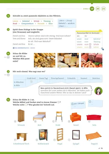 Beste Freunde plus A2/1 Kursbuch plus interaktive Version - фото 5