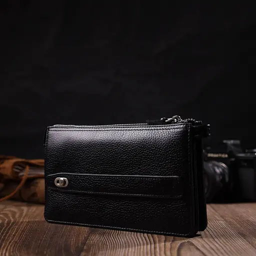 Шкіряна чоловіча сумка Bond 21х12х3 см sum0023572 - фото 7