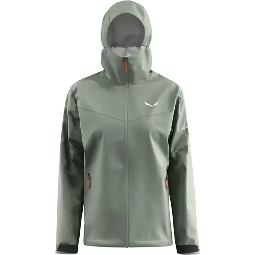 Куртка Salewa Puez Aqua 4 2.5L PTX Jacket W XL Сірий/Зелений (1054-013.012.1078)
