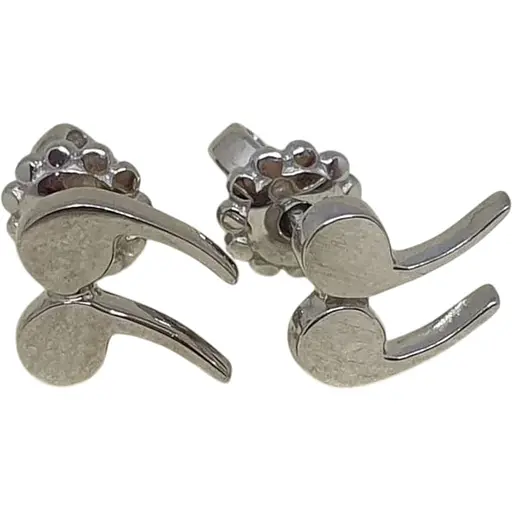 Серебряные серьги-пуссеты ILSAV. С0130Р