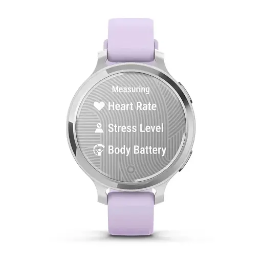 Смарт-годинник Garmin Lily 2 Active, Silver/Jasmine Purple, Silicone, (010-02891-01) - фото 7