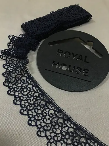 Мереживо Мізки синє - фото 3