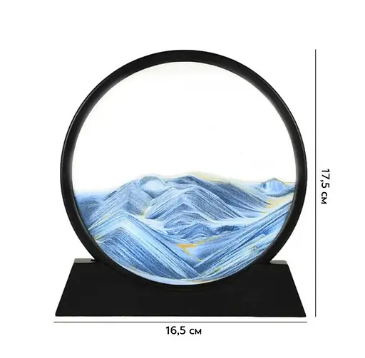 Настільна пісочна 3D картина L23-9 на підставці рухомий пісок - фото 2