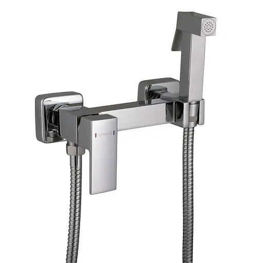 Змішувач для гігієнічного душу зовнішнього монтажу 150 мм Domino Malibu DMM-5-106MIX, Хром - фото 2