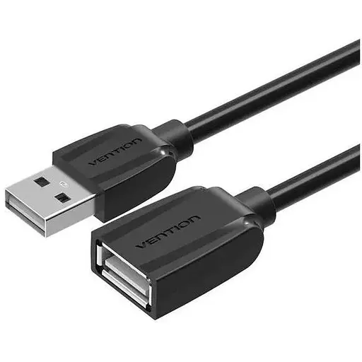 Кабель — подовжувач USB 2.0 Vention Extension Cable 5 метрів (VAS-A44-B500) - фото 1