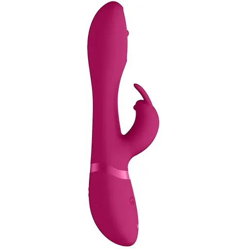 Вібратор-кролик Vive Mira 21.5 см (рожевий)