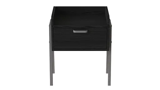 Тумба модульна Бетті 540x450x320 метал Сірий ДСП Сосна Кембра 16мм FRD-102999