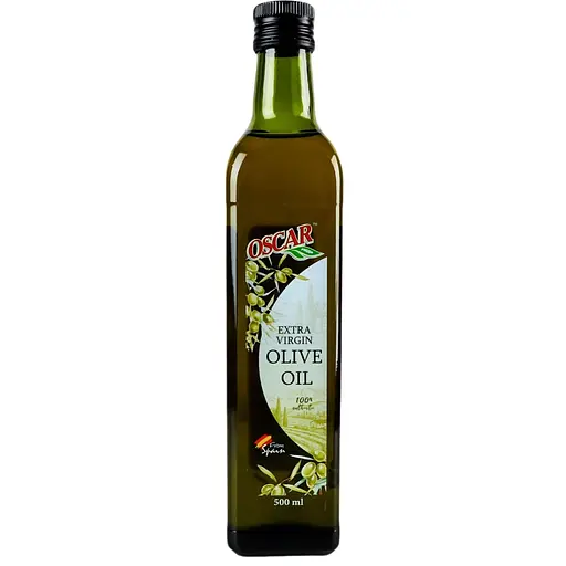 Олія оливкова Oscar Extra Virgin нерафінована 500 мл (905724)